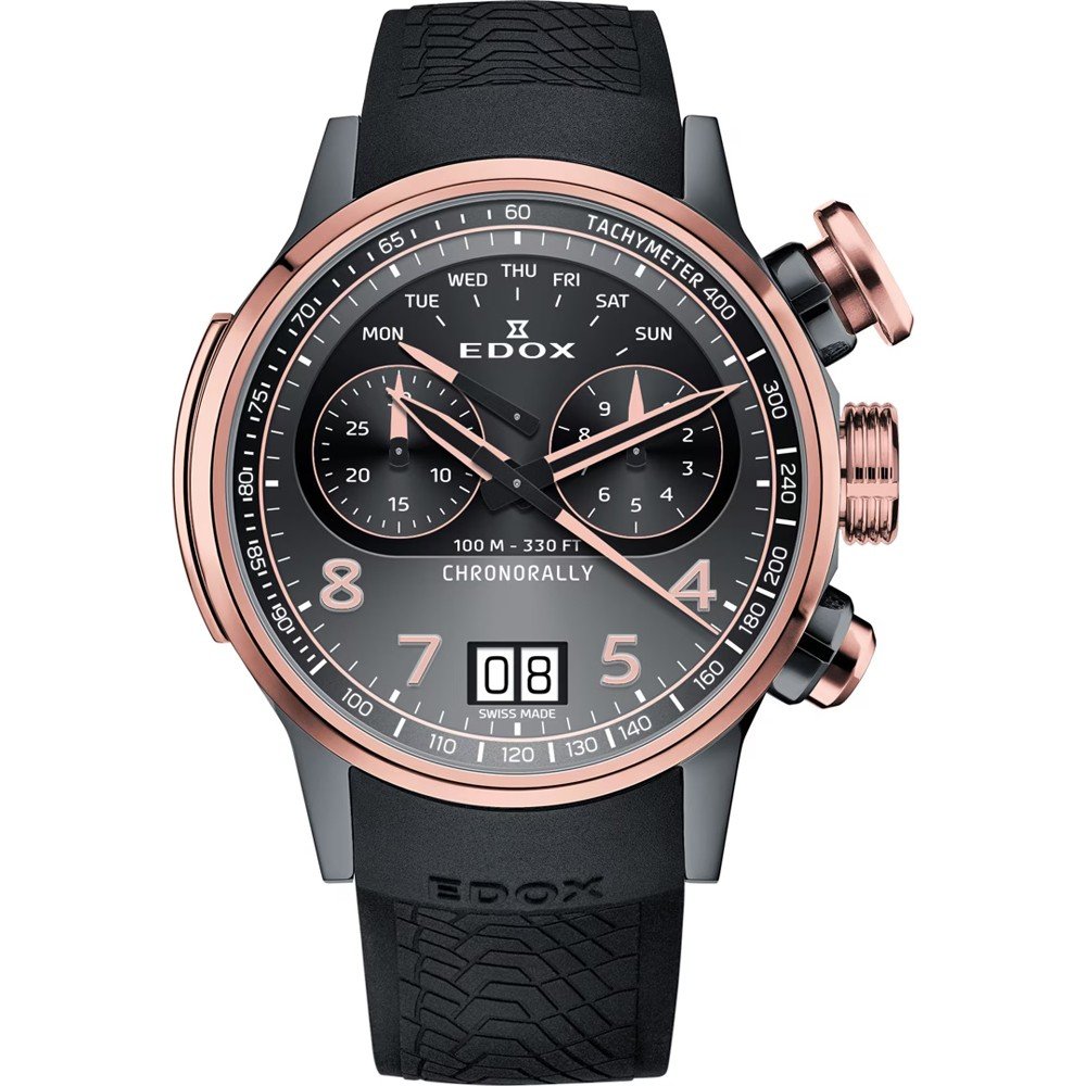 Edox Chronorally 38003-TINGR-GNR Horloge