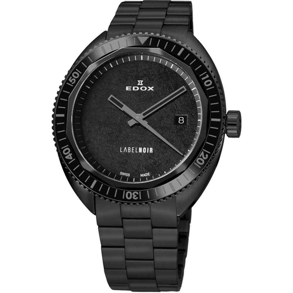 Edox Hydro-Sub 80128-37NLNM-NLN Hydro-Sub EDOX x LABEL NOIR - DIVE INTO BLACK Horloge