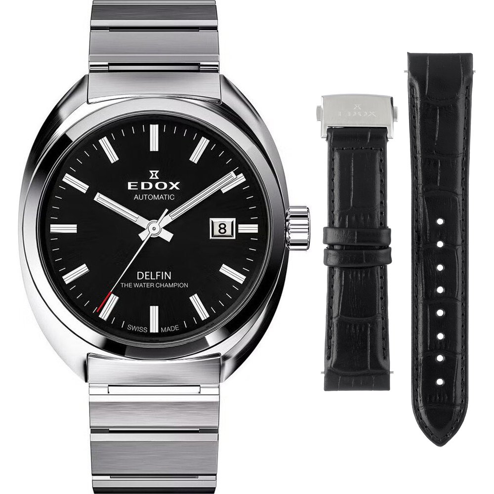 Edox Delfin 80143-3M-NIN Delfin 1961 Set Horloge