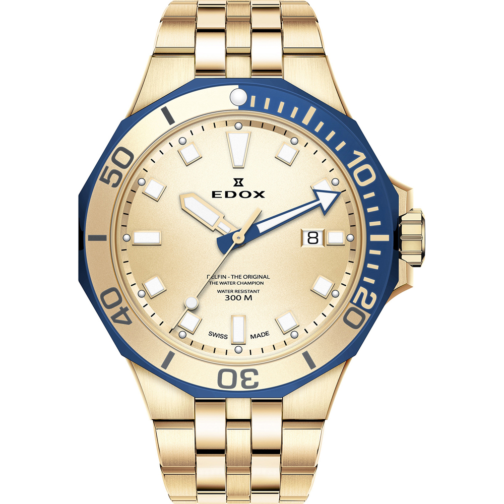 Edox Delfin 53015-357JBUM-DI Horloge
