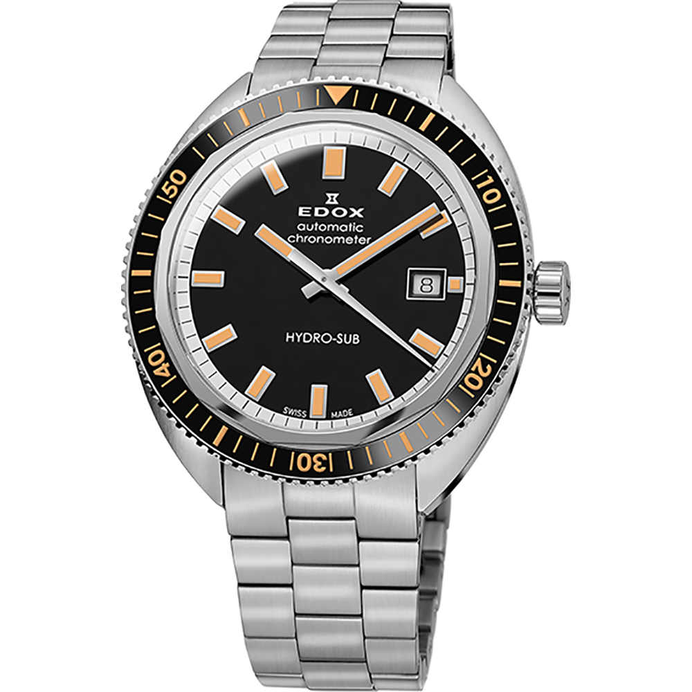 Edox Hydro-Sub 80128-3NBM-NIB Hydro -Sub - 500 pieces Limited Edition Horloge