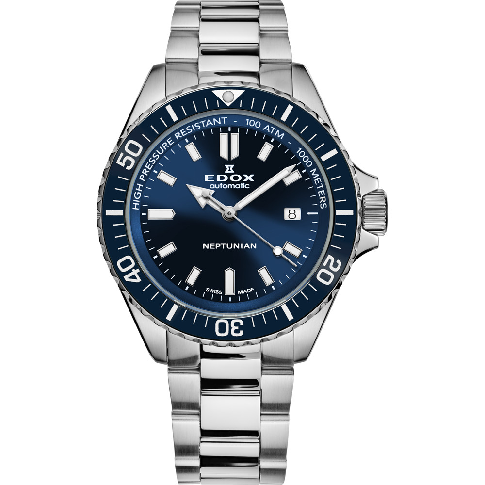 Edox Neptunian 80120-3BUM-BUF Neptunian Automatic Horloge