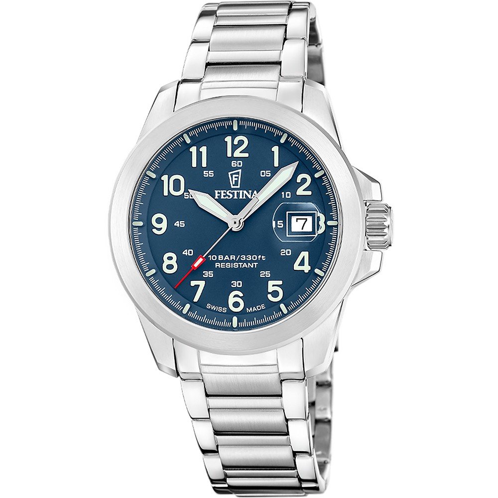Festina Swiss Made F20081-2 Field Horloge