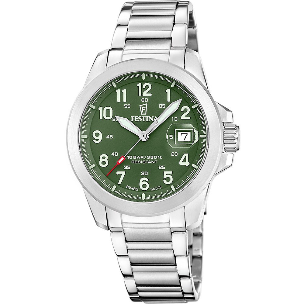 Festina Swiss Made F20081-3 Field Horloge