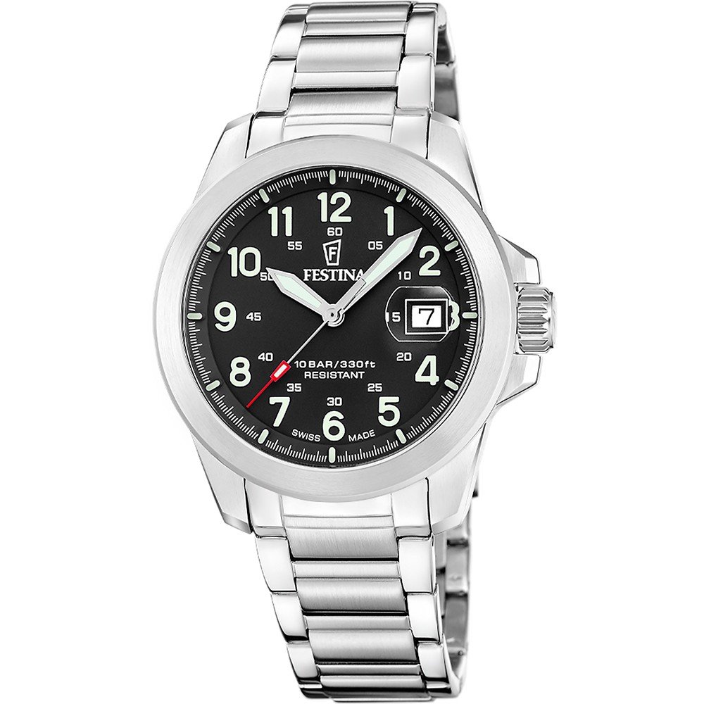 Festina Swiss Made F20081-4 Field Horloge