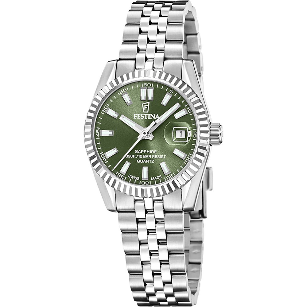 Festina Swiss Made F20087/5 Classic Steel Horloge