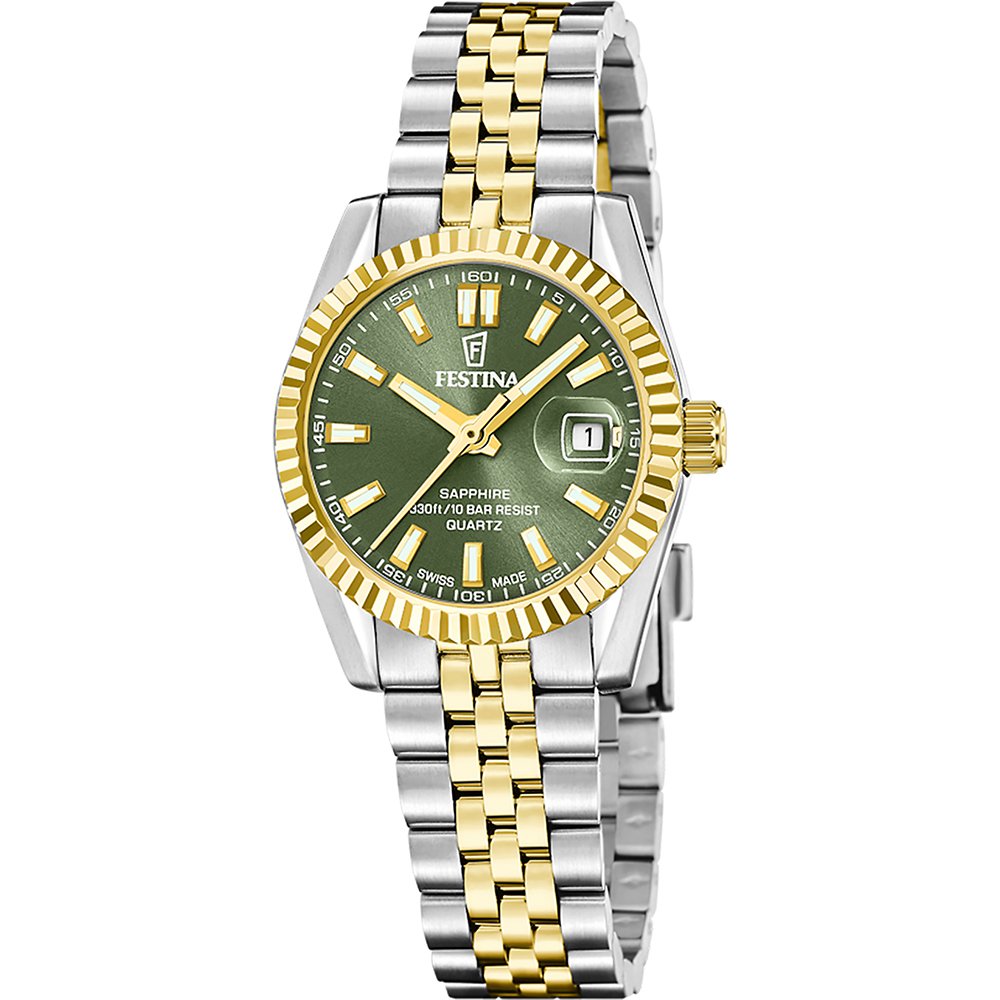 Festina Swiss Made F20088/4 Classic Steel Horloge
