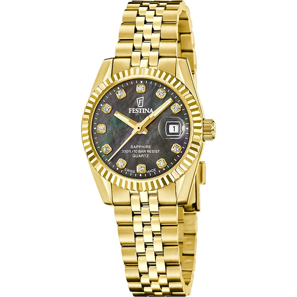 Festina Swiss Made F20089/3 Classic Steel Horloge