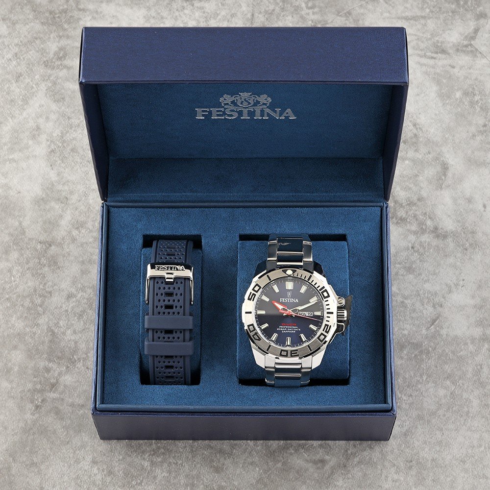 Festina Classics F20665-1 Diver Gift Set Horloge