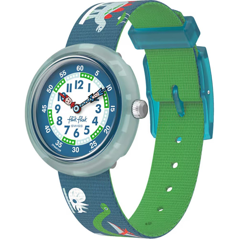 Flik Flak 3+ Story Time FBNP229 Living History Horloge