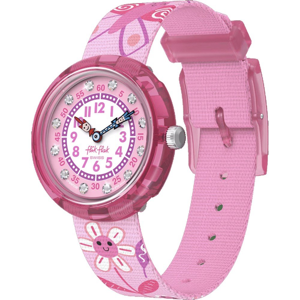 Flik Flak 3+ Story Time FBNP239 Happy Meadow Horloge