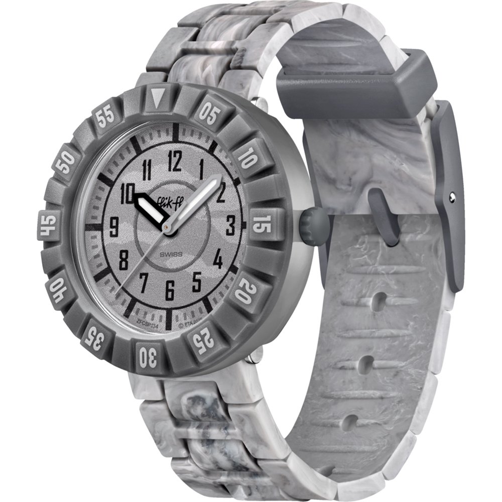 Flik Flak 5+ Power Time FCSP134 Lunar brick Horloge