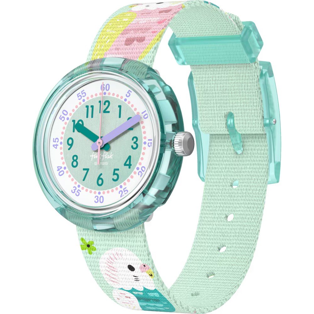 Flik Flak 5+ Power Time FPNP160 Happy Budgies Horloge