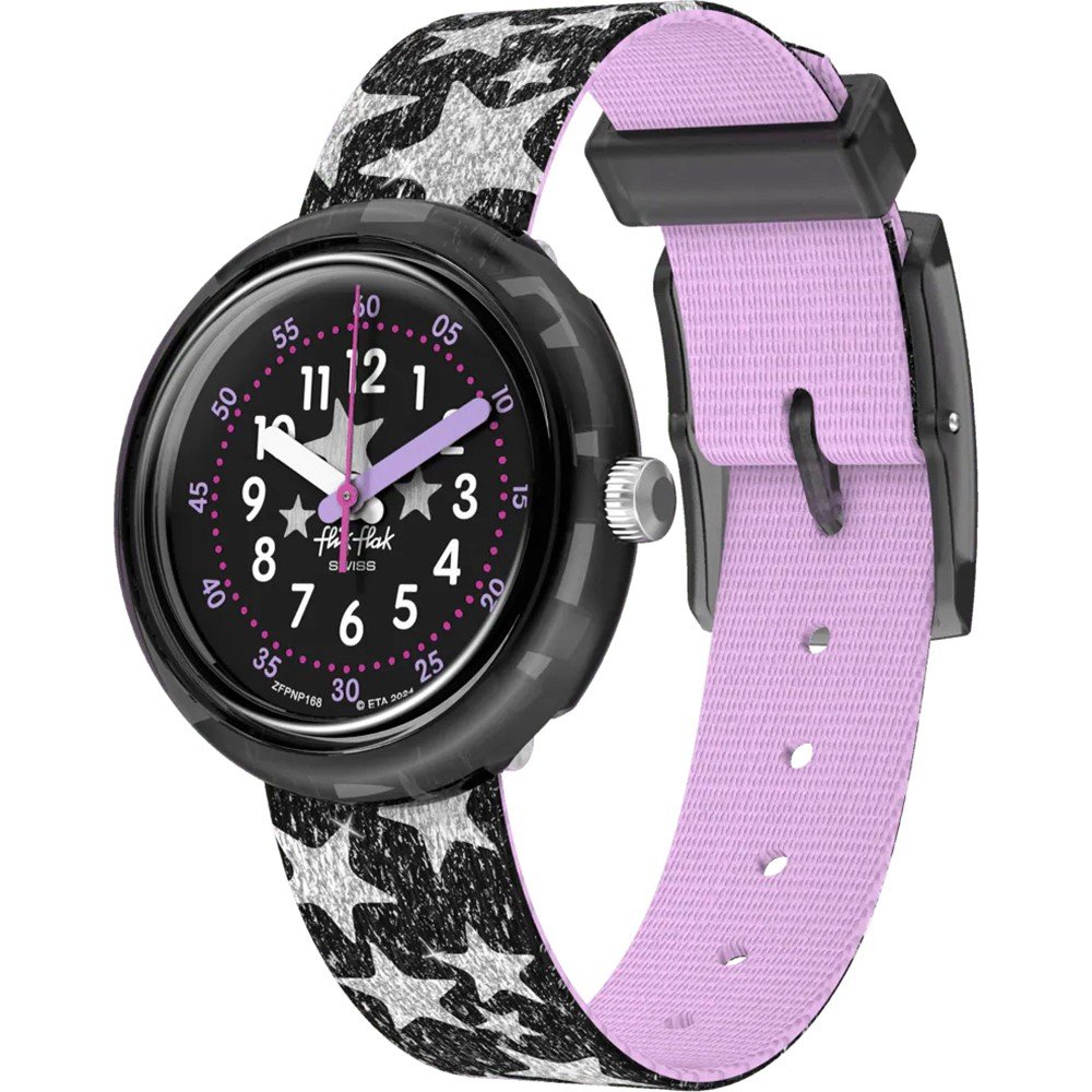 Flik Flak 5+ Power Time FPNP168 Starry Night Horloge