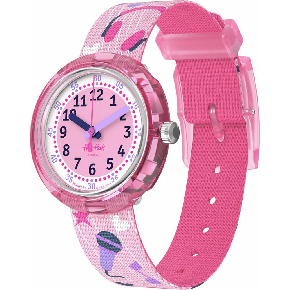 Flik Flak 5+ Power Time FPNP171 Karaokeee Horloge