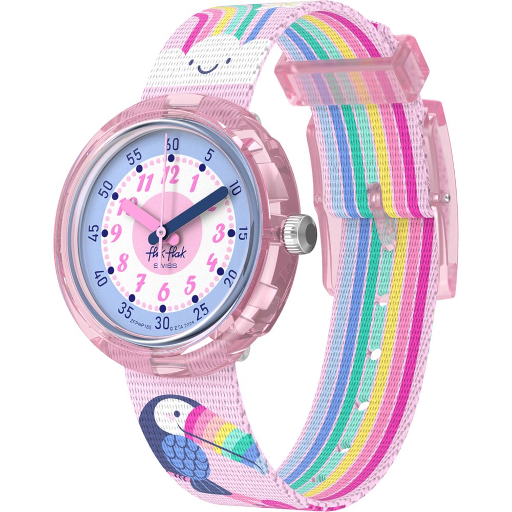 Flik Flak 5+ Power Time FPNP185 Toucans Treasures Horloge