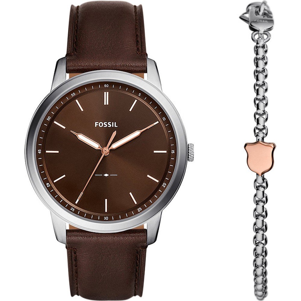 Fossil FS6019SET Minimalist Gift Set Horloge