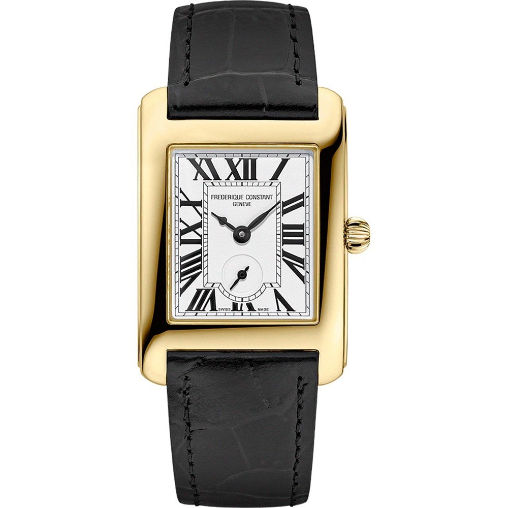 Frederique Constant Classics FC-235S2C5 Carrée Small Seconds Horloge