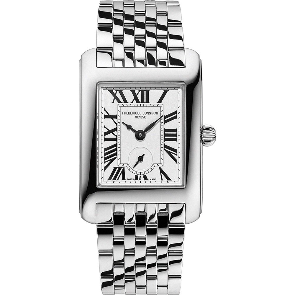 Frederique Constant Classics FC-235S2C6B Carrée Small Seconds Horloge