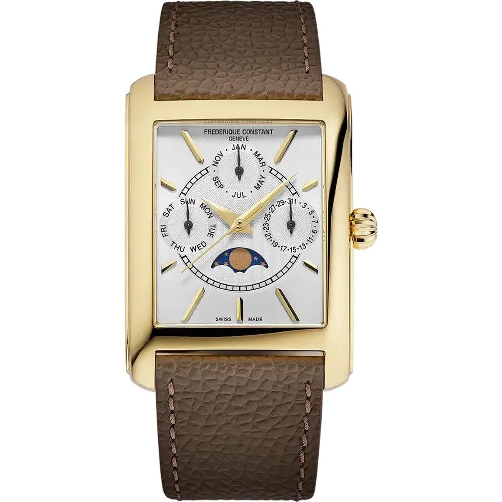 Frederique Constant Classics FC-265S4C5 Carree Calander Moonphase Horloge
