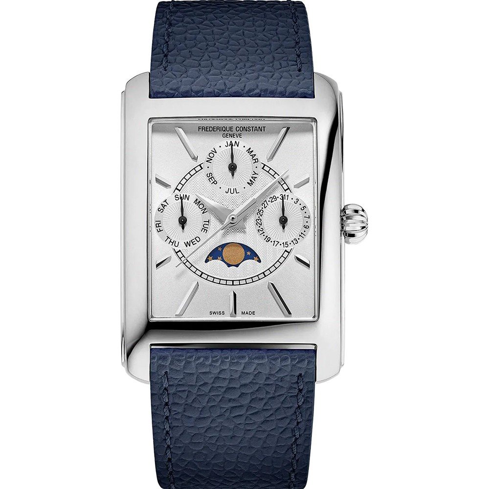 Frederique Constant Classics FC-265S4C6 Carree Calander Moonphase Horloge