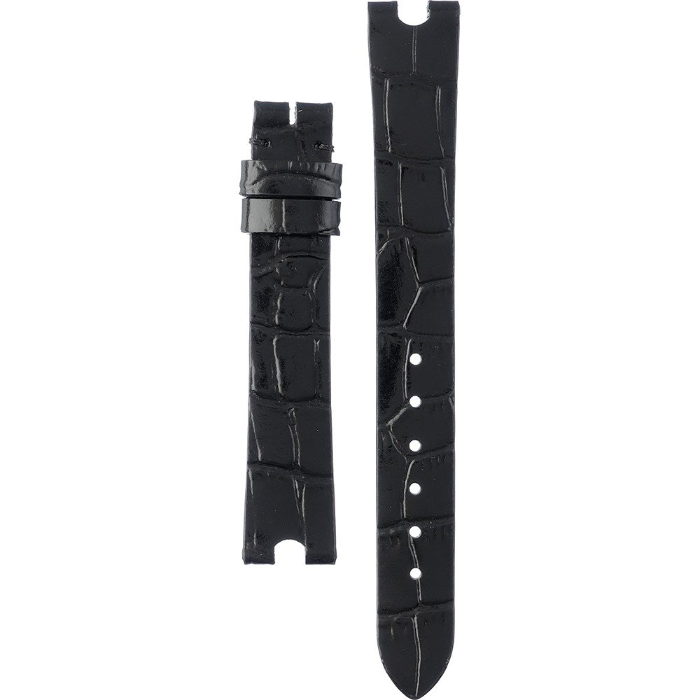 Frederique Constant Frederique Constant Straps FCS-BLACK2AC Art Deco Carrée Horlogeband