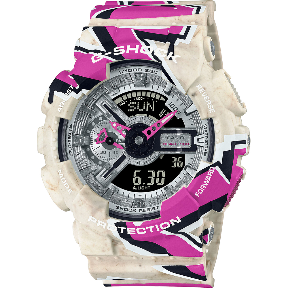 G-Shock Classic Style GA-110SS-1AER Street Spirit - 1983 Horloge