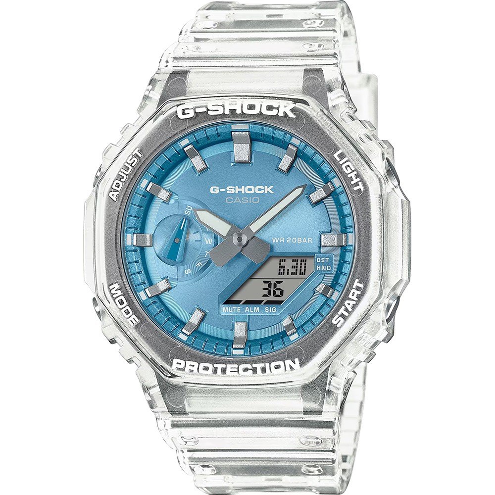 G-Shock Classic Style GA-2100BM-7A2ER Bright Metallic Horloge