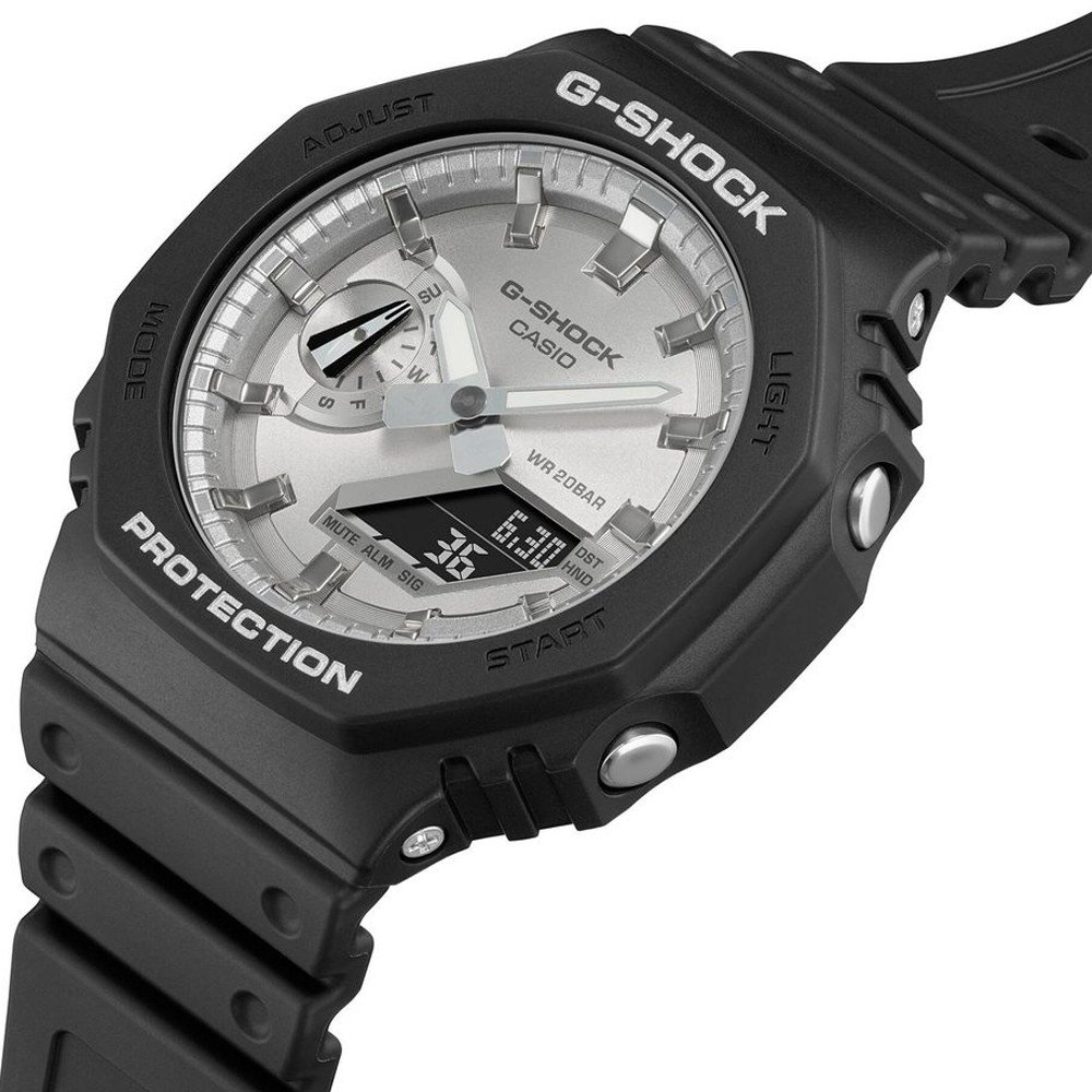 Reloj G-SHOCK modelo GA-2100SB-1AER marca Casio Hombre