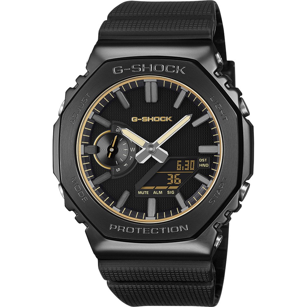 G-Shock G-Metal GM-2100LXB-1A9ER Metal Covered - Luxe Black Horloge