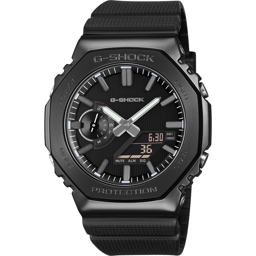 G-Shock G-Metal GM-2100LXB-1AER Metal Covered - Luxe Black Horloge
