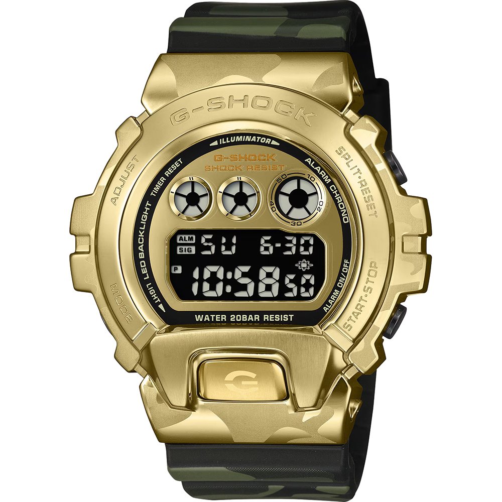 G-Shock G-Steel GM-6900CMG-3ER GM-6900 Bold Camo Horloge