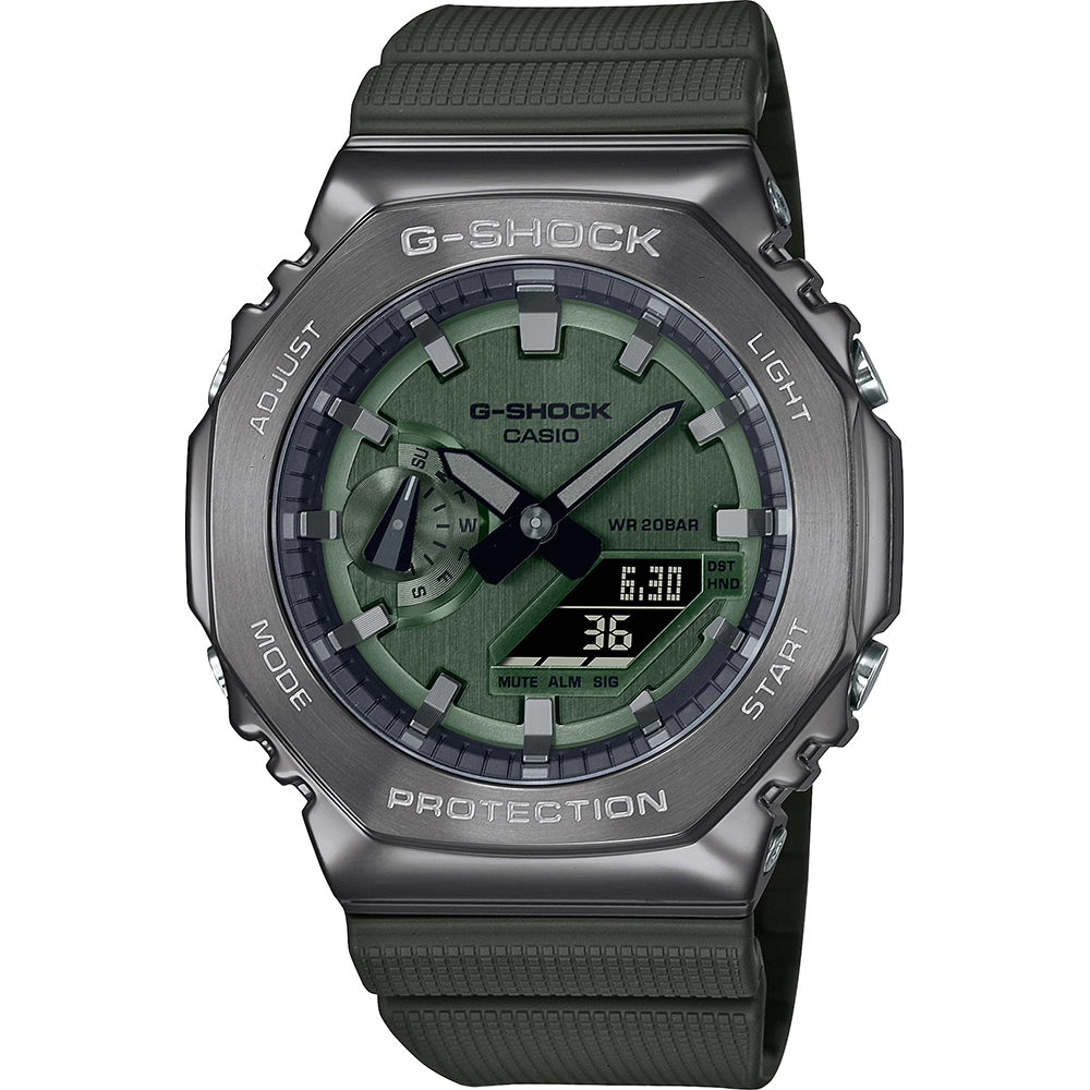 G-Shock G-Metal GM-2100B-3AER Metal Covered Horloge