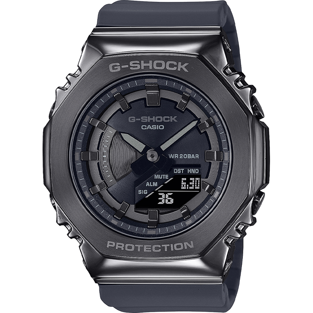G-Shock G-Metal Gm-S2100B-8AER Metal Covered Lady Horloge