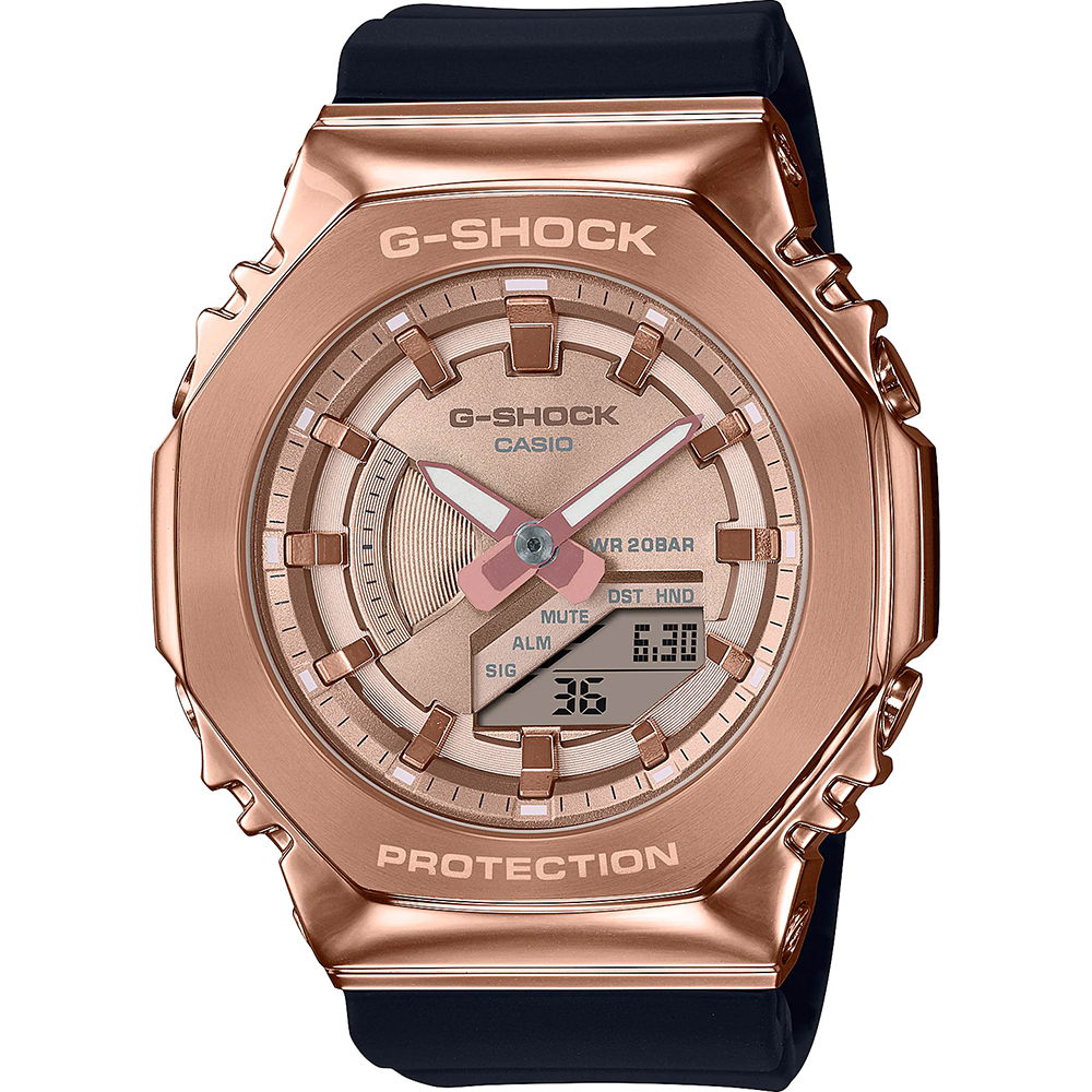 G-Shock G-Metal GM-S2100PG-1A4ER Metal Covered Lady Horloge