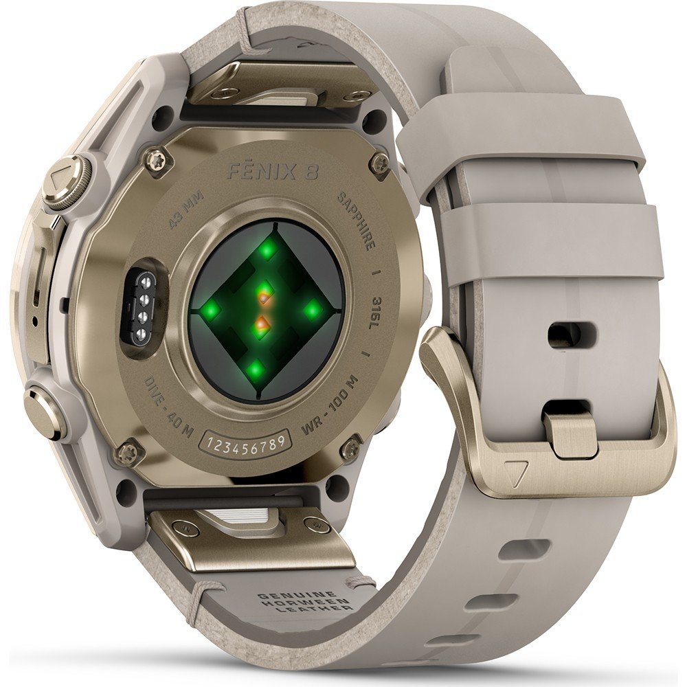 Garmin Fenix 010-02903-40 Fenix 8 Sapphire Horloge