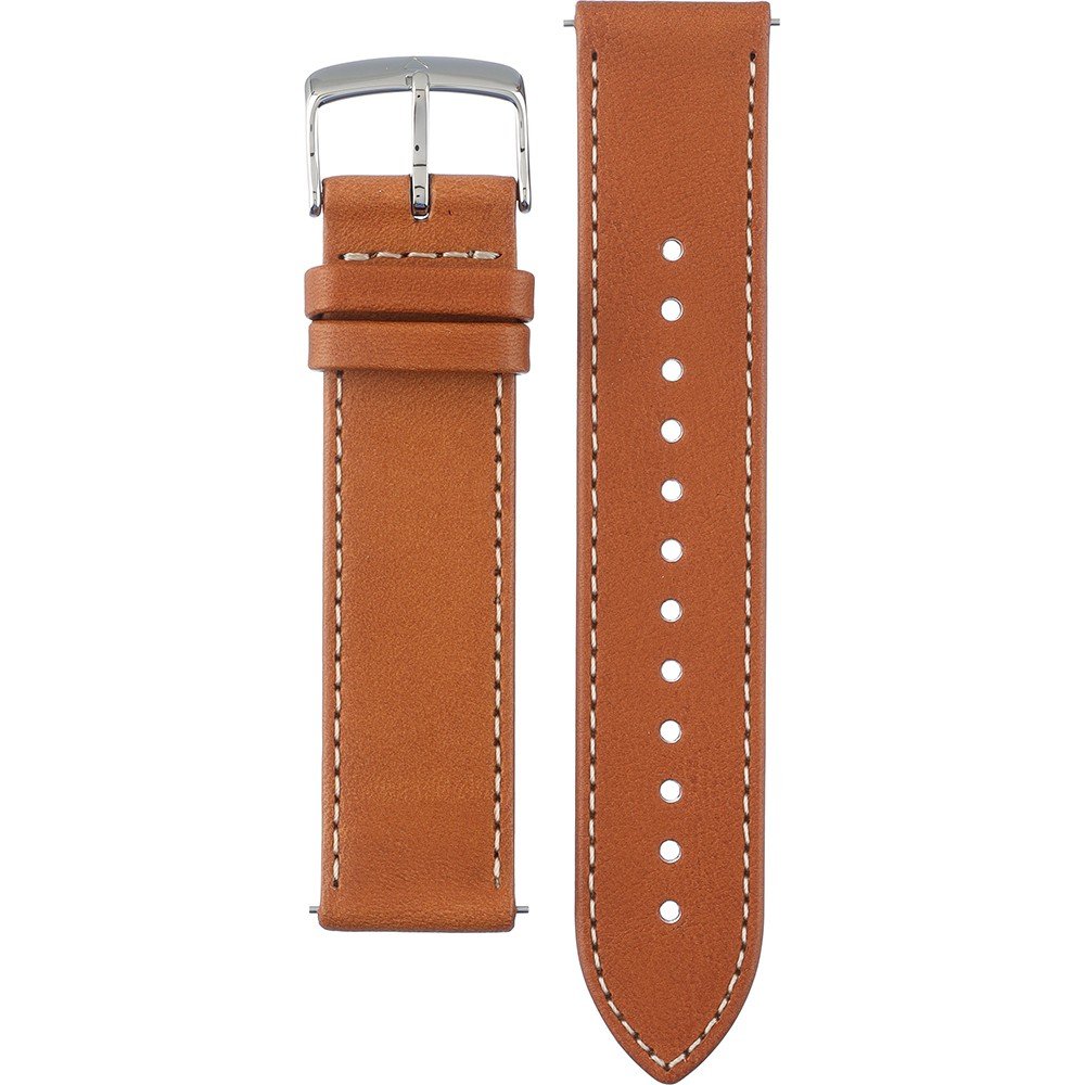 Leren bandje - Garmin 20 mm aansluiting - Bruin