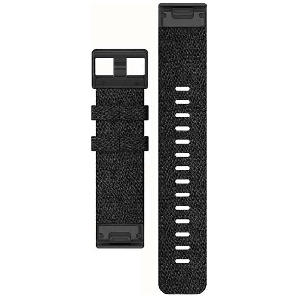Garmin 22mm QuickFit Heathered Black Nylon Band Smart Accessories – Garmin Smartwatch Zubehör – schwarz
