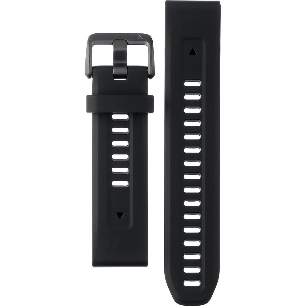QuickFit® Siliconen bandje - Garmin 20 mm aansluiting - Zwart
