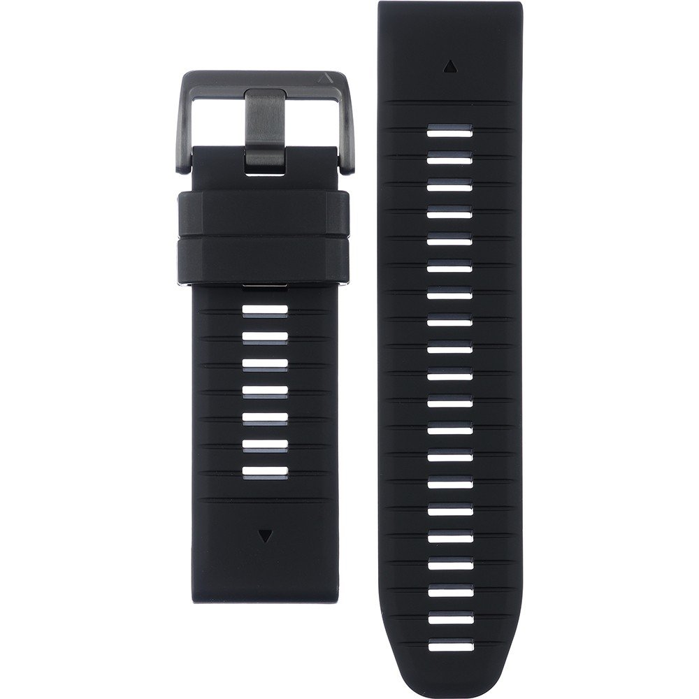 QuickFit® Siliconen bandje - Garmin 26 mm aansluiting - Zwart
