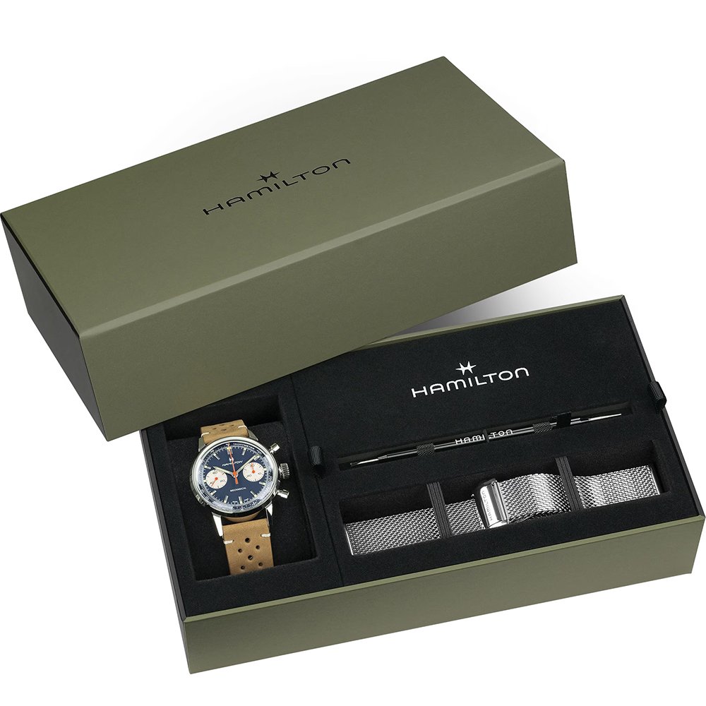 Hamilton Intra-Matic H38429541 Intra-Matic Chronograph H Set Horloge
