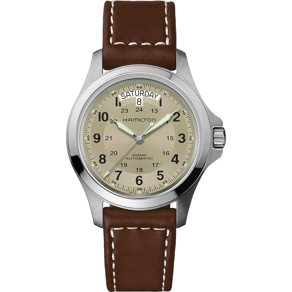Hamilton Khaki Field H64455523 Khaki King Horloge