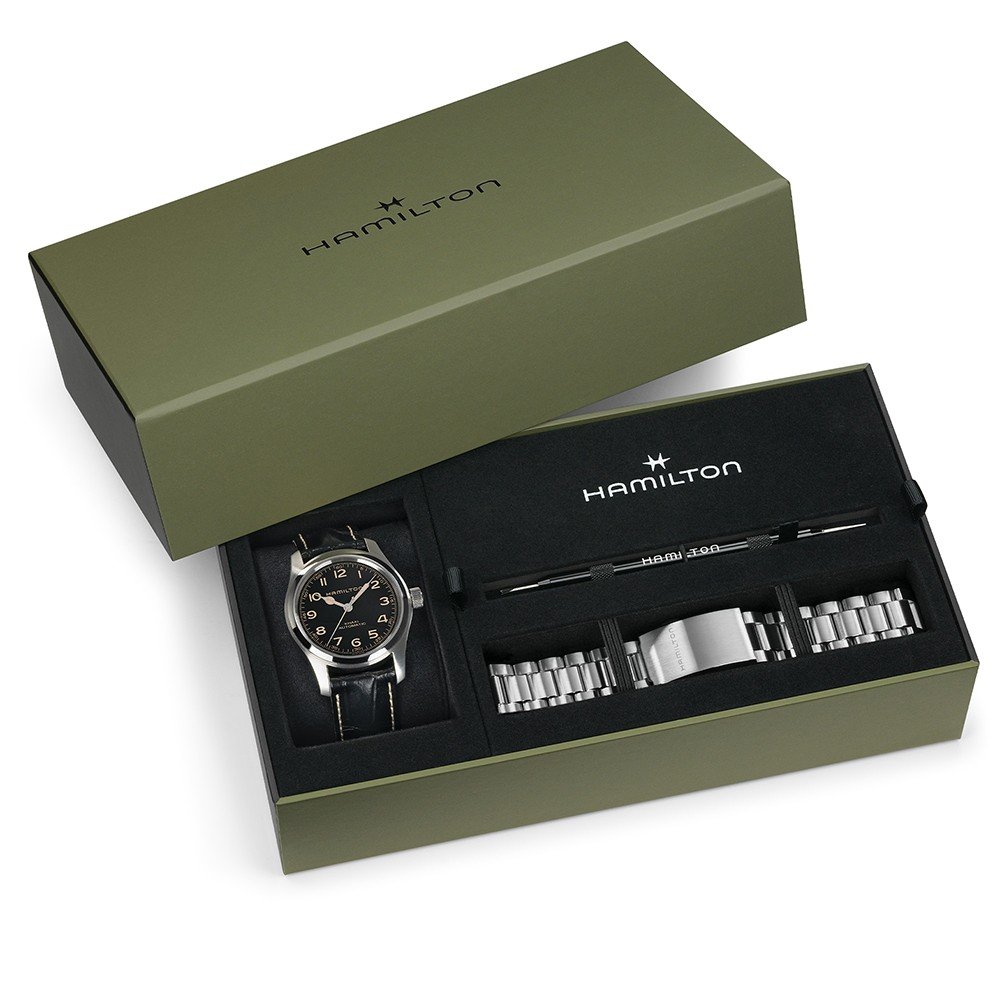 Hamilton Khaki Field H70605732 Khaki Field - Murph Auto Set Horloge