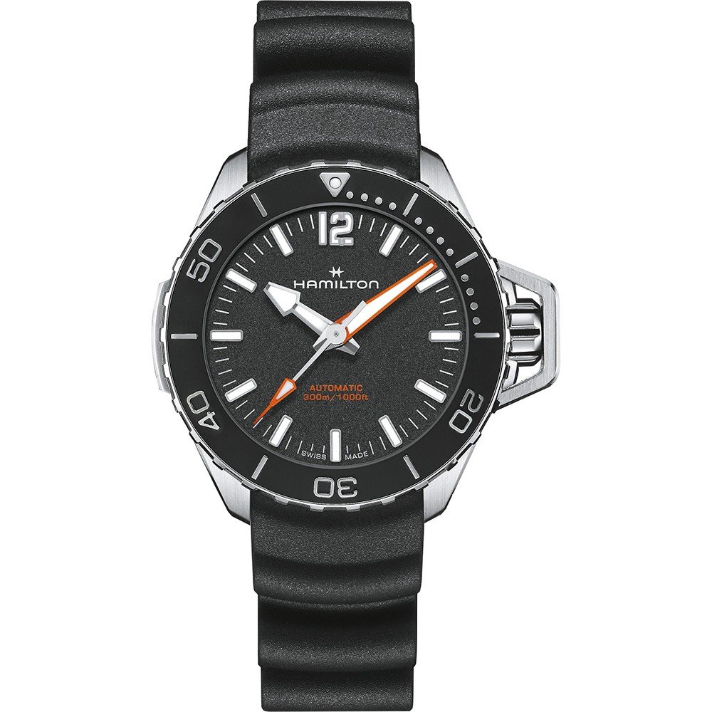 Hamilton Khaki Navy H77455330 Khaki Navy Frogman Horloge
