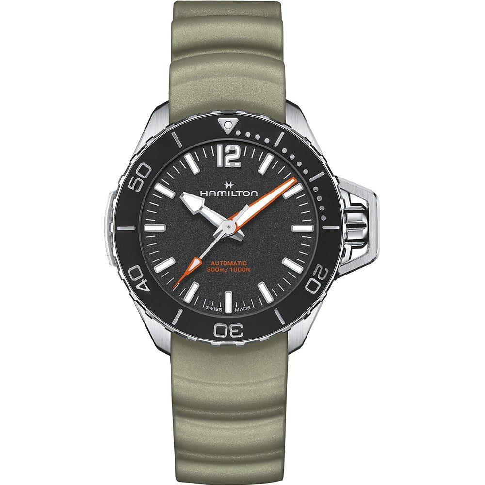 Hamilton Khaki Navy H77455331 Khaki Navy Frogman Horloge