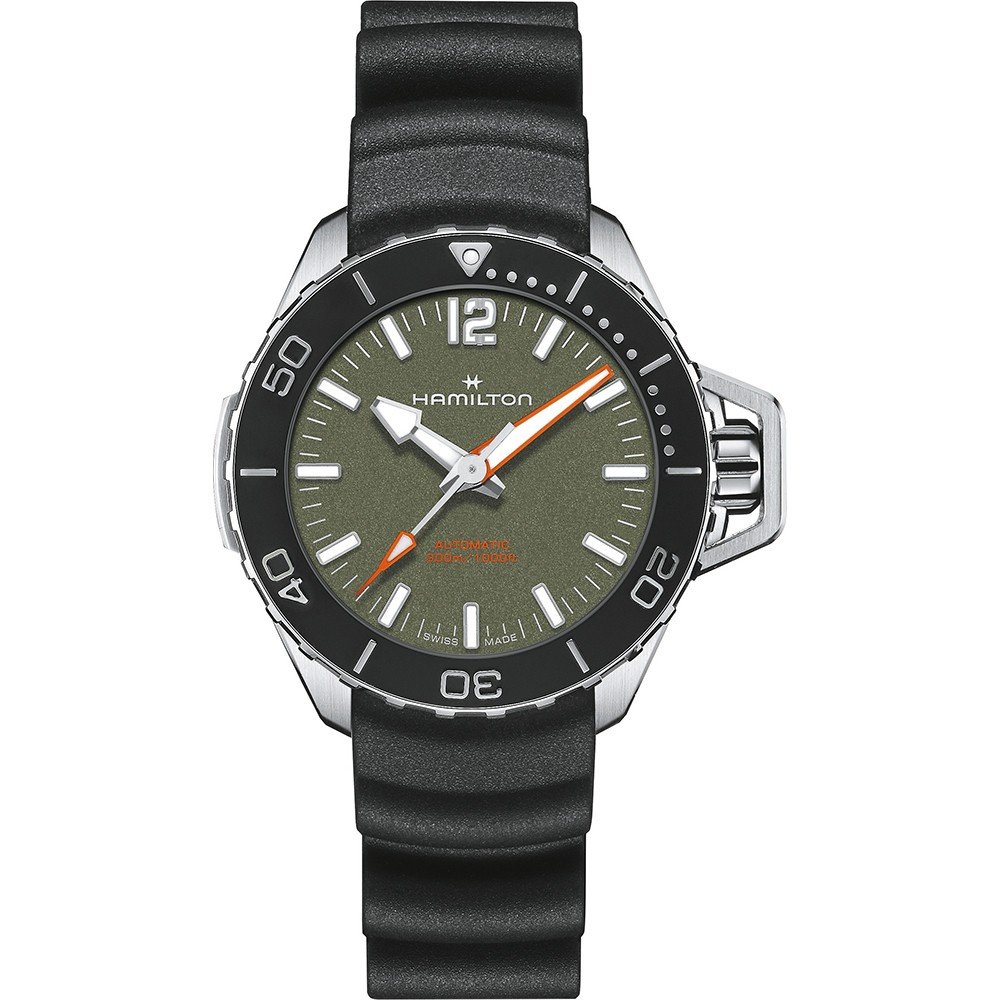 Hamilton Khaki Navy H77455360 Khaki Navy Frogman Horloge