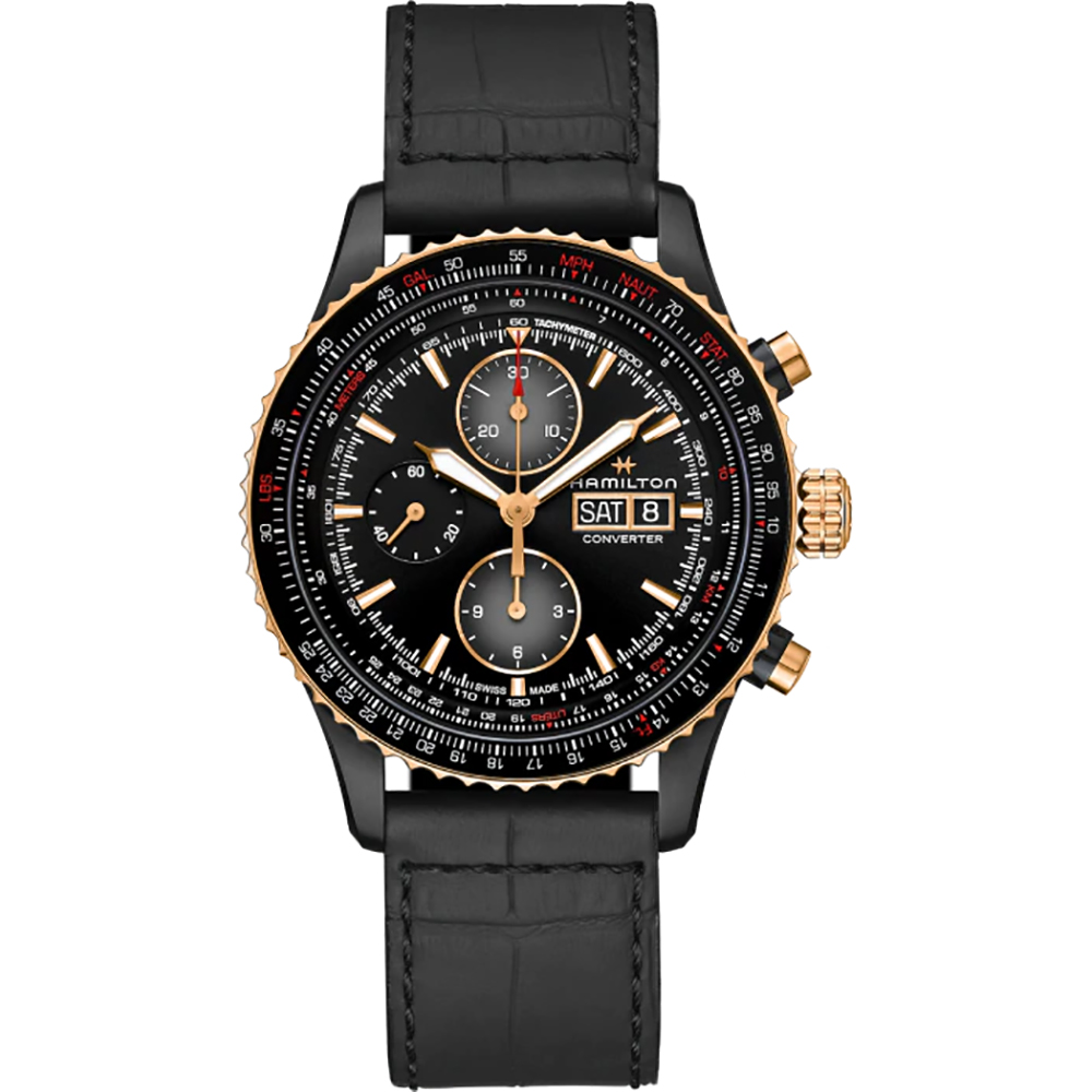 Hamilton Khaki Aviation H76736730 Khaki Aviation Converter Horloge