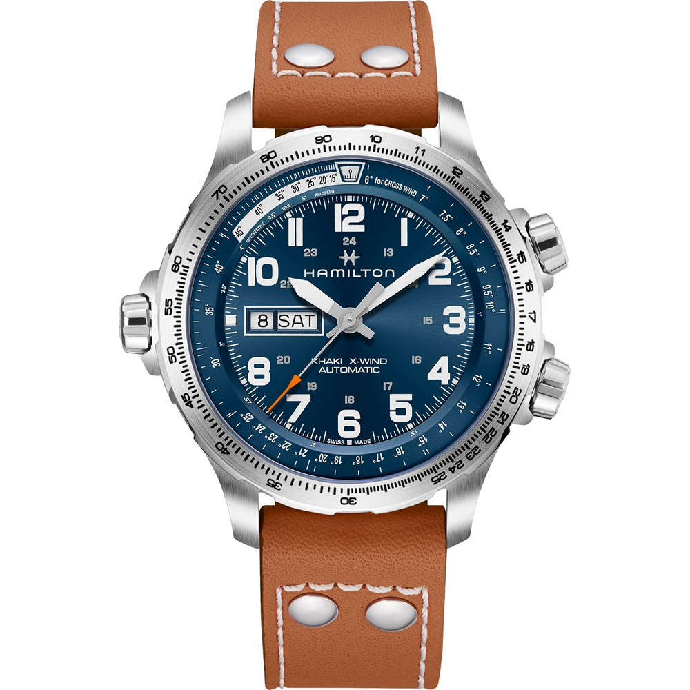 Hamilton Khaki Aviation H77765541 Khaki Aviation X-Wind Horloge