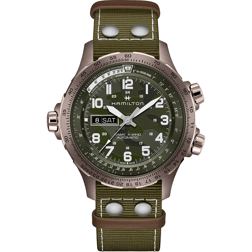 Hamilton Khaki H77775960 Khaki Aviation X-Wind Horloge