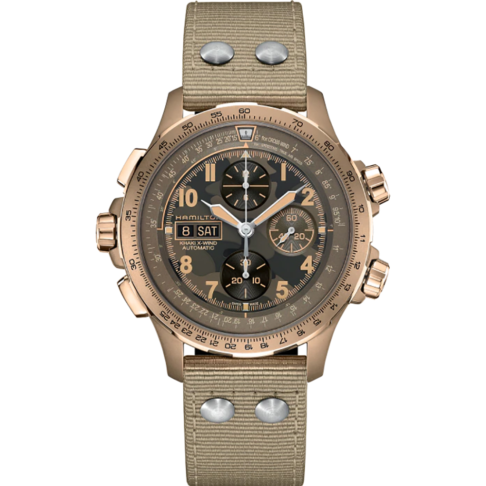 Hamilton Khaki Aviation H77916920 Khaki Aviation X-Wind Horloge